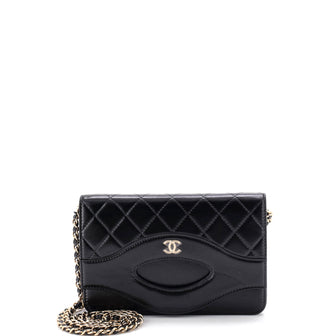 Chanel 31 Shopping Bag Clutch with Chain Quilted Lambskin Small
