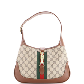 Gucci Jackie 1961 Hobo GG Coated Canvas Small