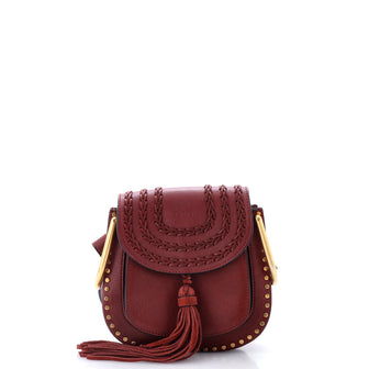 Chloe Hudson Handbag Whipstitch Leather Mini