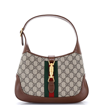 Gucci Jackie 1961 Hobo GG Coated Canvas Small