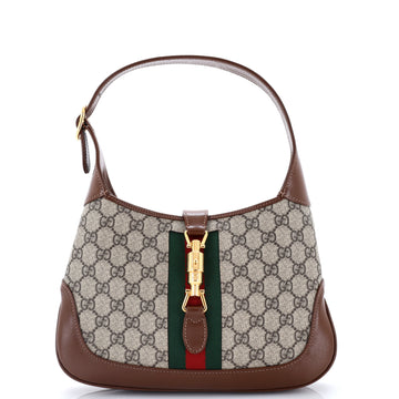 Gucci Jackie 1961 Hobo GG Coated Canvas Small