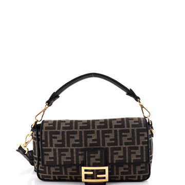Fendi Baguette NM Bag Zucca Canvas Medium