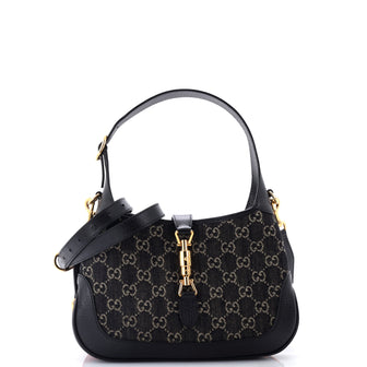 Gucci Jackie 1961 Hobo GG Denim Small