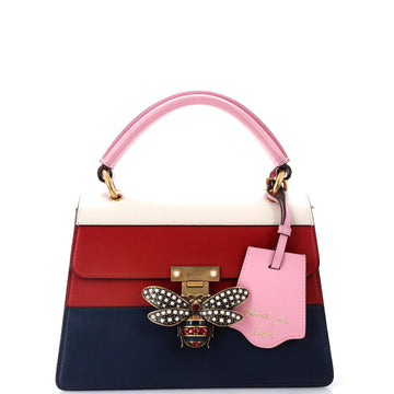 Gucci Queen Margaret Top Handle Bag Colorblock Leather Small