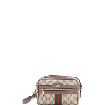 Gucci Ophidia Shoulder Bag GG Coated Canvas Mini