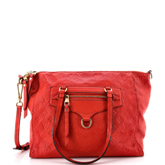 Louis Vuitton Lumineuse Handbag Monogram Empreinte Leather PM