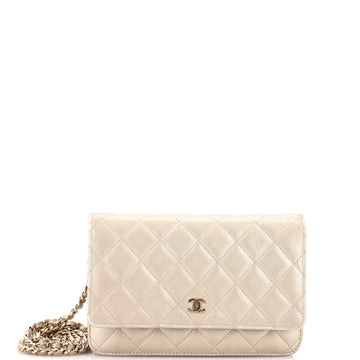 Chanel Wallet on Chain Quilted Caviar
