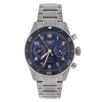 Longines Spirit Flyback Chronometer Chronograph Automatic Watch Stainless Steel 42
