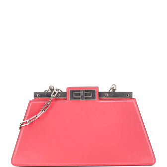 Fendi Peekaboo Cut Bag Leather Medium