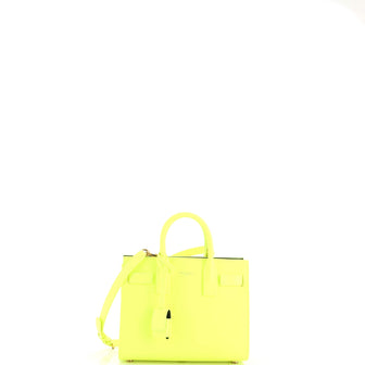 Saint Laurent Sac de Jour NM Bag Leather Nano