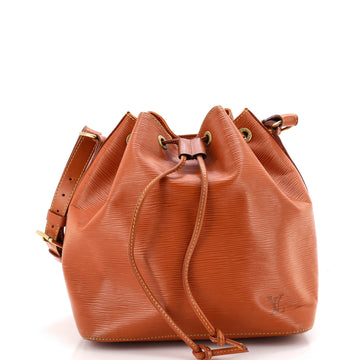 Louis Vuitton Petit Noe Handbag Epi Leather
