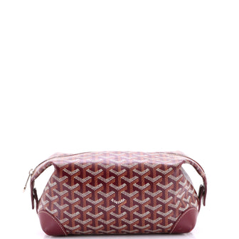 Goyard Boeing Trousse de Toilette Pouch Coated Canvas 25