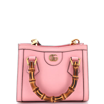 Gucci Diana NM Bamboo Handle Tote Leather Mini