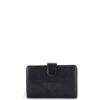Chanel Timeless CC French Wallet Caviar Small