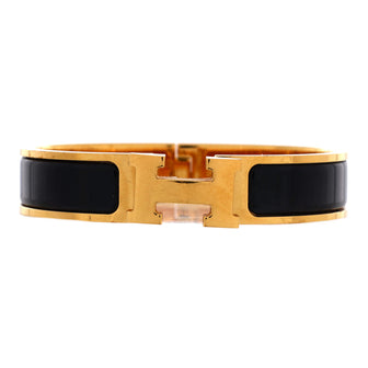 Hermes Clic H Bracelet Enamel Narrow