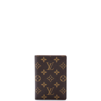 Louis Vuitton Passport Cover Monogram Canvas