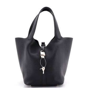 Hermes Picotin Lock Bag Clemence MM