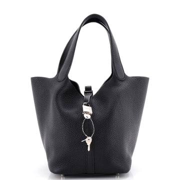 Hermes Picotin Lock Bag Clemence MM