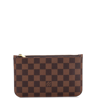 Louis Vuitton Neverfull Pochette Damier Small
