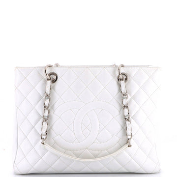 Chanel Grand Shopping Tote Quilted Caviar