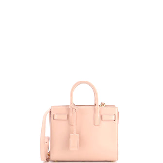 Saint Laurent Sac de Jour Bag Leather Nano