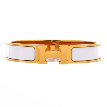 Hermes Clic H Bracelet Enamel Narrow