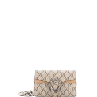 Gucci Dionysus Bag GG Coated Canvas Super Mini