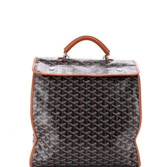 Goyard Saint Leger Briefcase Backpack Coated Canvas