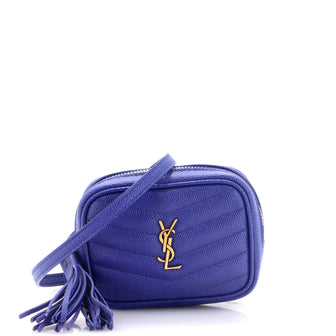 Saint Laurent Lou Camera Bag Matelasse Chevron Leather Baby