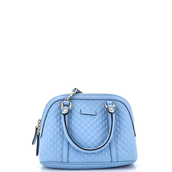 Gucci Convertible Dome Satchel Microguccissima Leather Mini