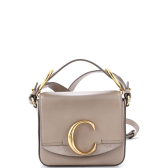 Chloe C Flap Bag Leather Mini
