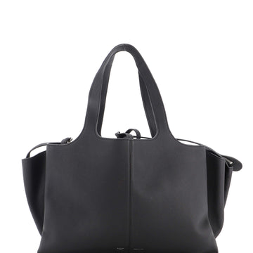 Celine Tri-Fold Shoulder Bag Grained Calfskin Medium