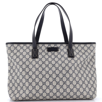 Gucci Plus Tote GG Coated Canvas with Leather Medium