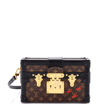 Louis Vuitton Petite Malle Handbag Monogram Canvas