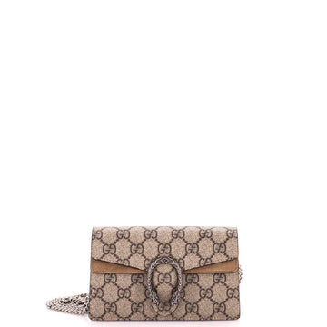 Gucci Dionysus Bag GG Coated Canvas Super Mini