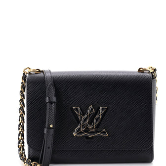 Louis Vuitton Twist Handbag Epi Leather with Quilted Hardware MM