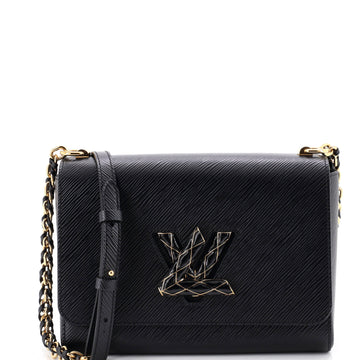 Louis Vuitton Twist Handbag Epi Leather with Quilted Hardware MM