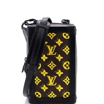 Louis Vuitton Vertical Soft Trunk Bag Monogram Tuffetage Canvas