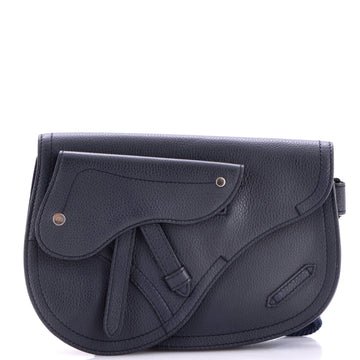 Christian Dior Saddle Messenger Pouch Leather