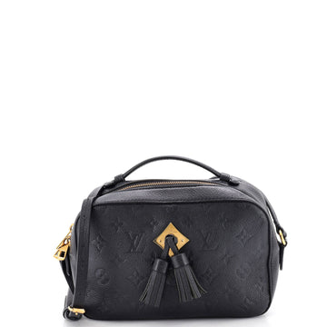 Louis Vuitton Saintonge Handbag Monogram Empreinte Leather