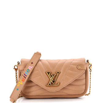 Louis Vuitton New Wave Chain Pochette Quilted Leather