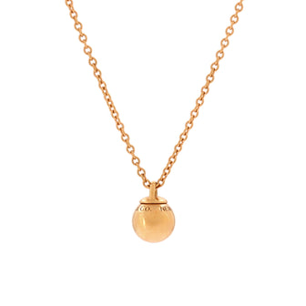 Tiffany & Co. HardWear Ball Pendant Necklace 18K Rose Gold 8mm