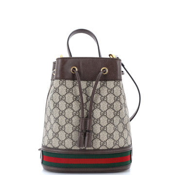 Gucci Ophidia Bucket Bag GG Coated Canvas Small