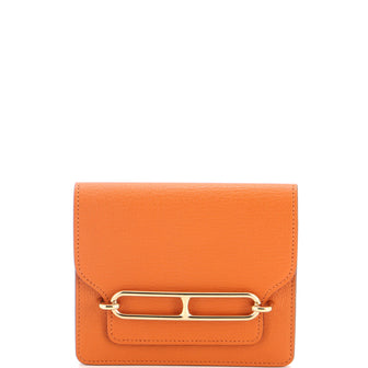 Hermes Roulis Slim Wallet Chevre Mysore