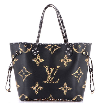 Louis Vuitton Neverfull NM Tote Limited Edition Jungle Monogram Giant MM