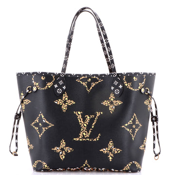 Louis Vuitton Neverfull NM Tote Limited Edition Jungle Monogram Giant MM