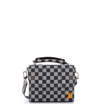 Louis Vuitton Flap Soft Trunk Messenger Bag Limited Edition Distorted Damier