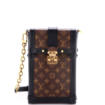 Louis Vuitton Vertical Trunk Pochette Monogram Canvas
