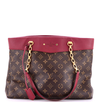 Louis Vuitton Pallas Shopper Monogram Canvas and Calfskin