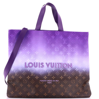 Louis Vuitton Shopper Tote Pigment Monogram Canvas MM